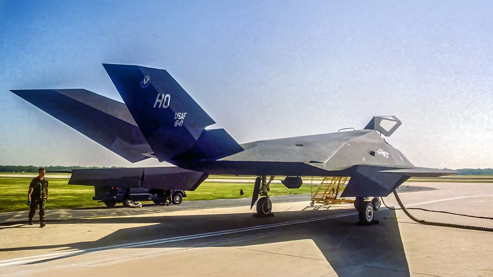 Why The US Air Force Is Quietly Flying Its Retired F-117 Stealth Jets Until 2034