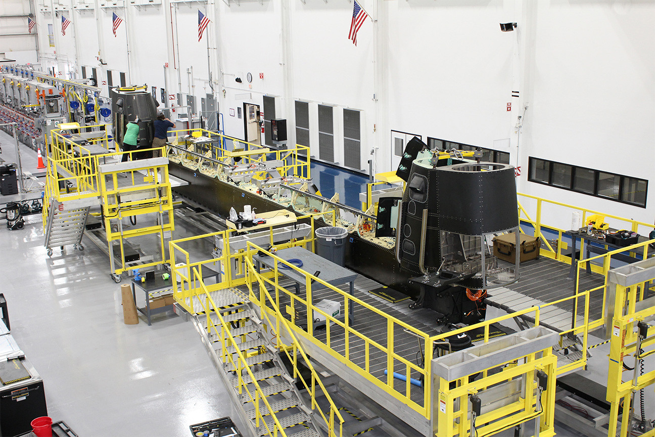 Bell completes assembly of first set of MV-75 nacelles