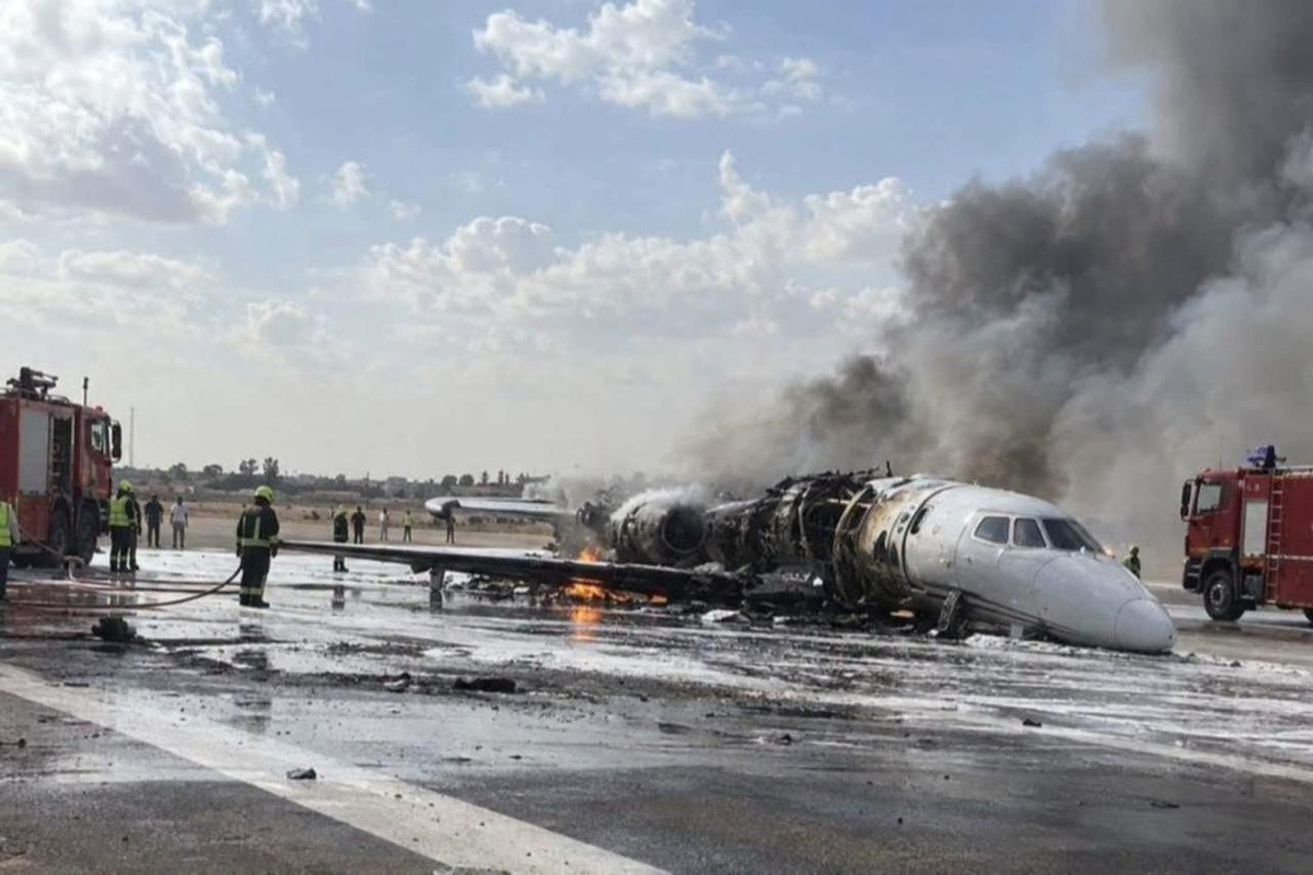 Pilots arrested after Libya Citation crash allegedly flew while intoxicated