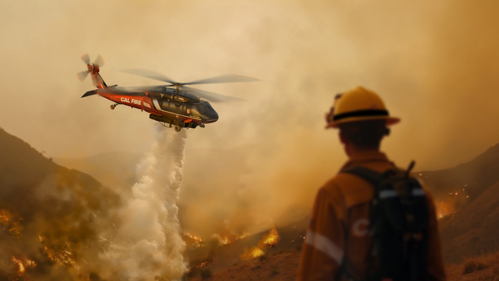 2 Crewmembers Die in Firefighting Helicopter Crash at Yosemite