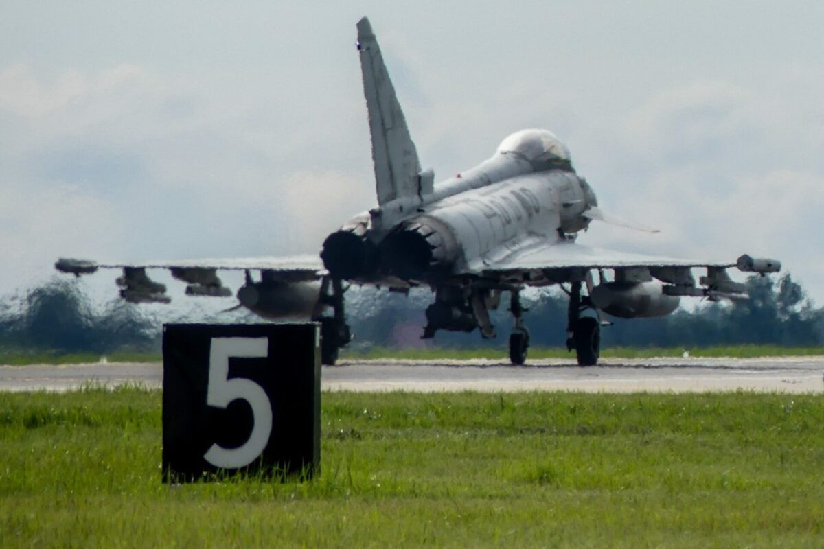 USAF B-1B joins NATO air defense drill over Lithuania and Latvia