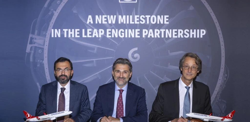 Turkish Airlines agrees to buy more than 300 LEAP engines