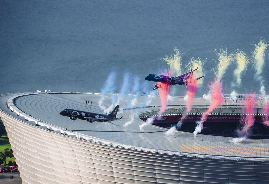 Airlink withdraws plan for another flypast as South African authority probes Cape Town stunt