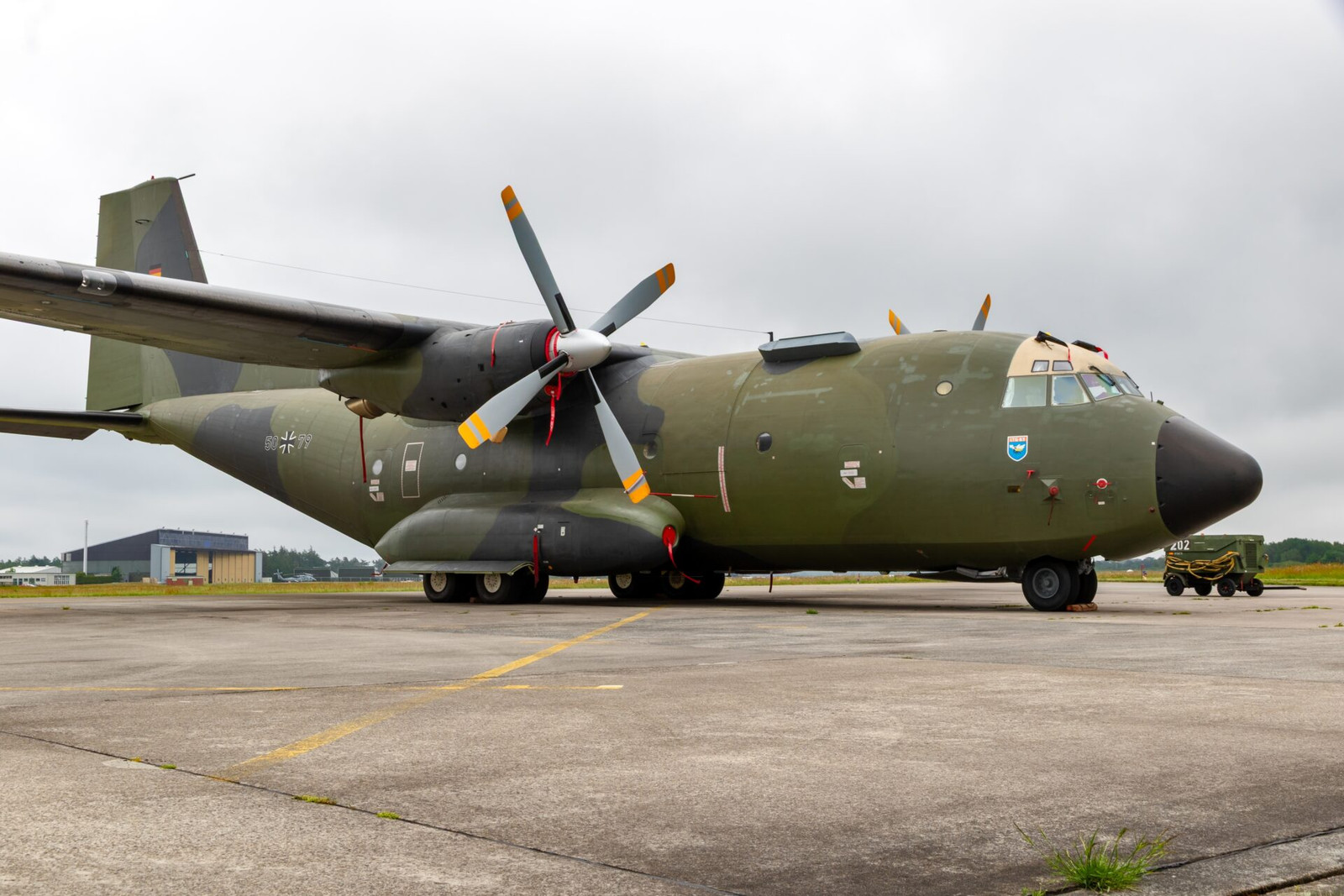 Retired Luftwaffe Transall airlifters to return as armored firefighting aircraft
