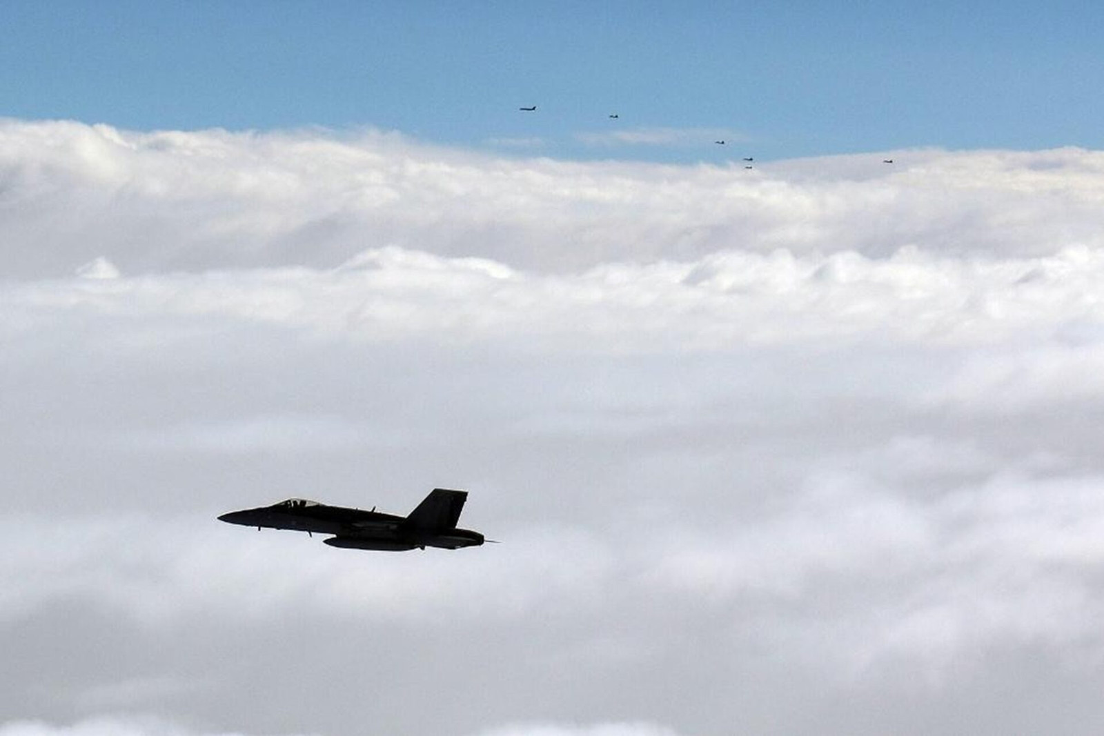Finnish, Swedish fighters jointly intercept Russian aircraft for first time