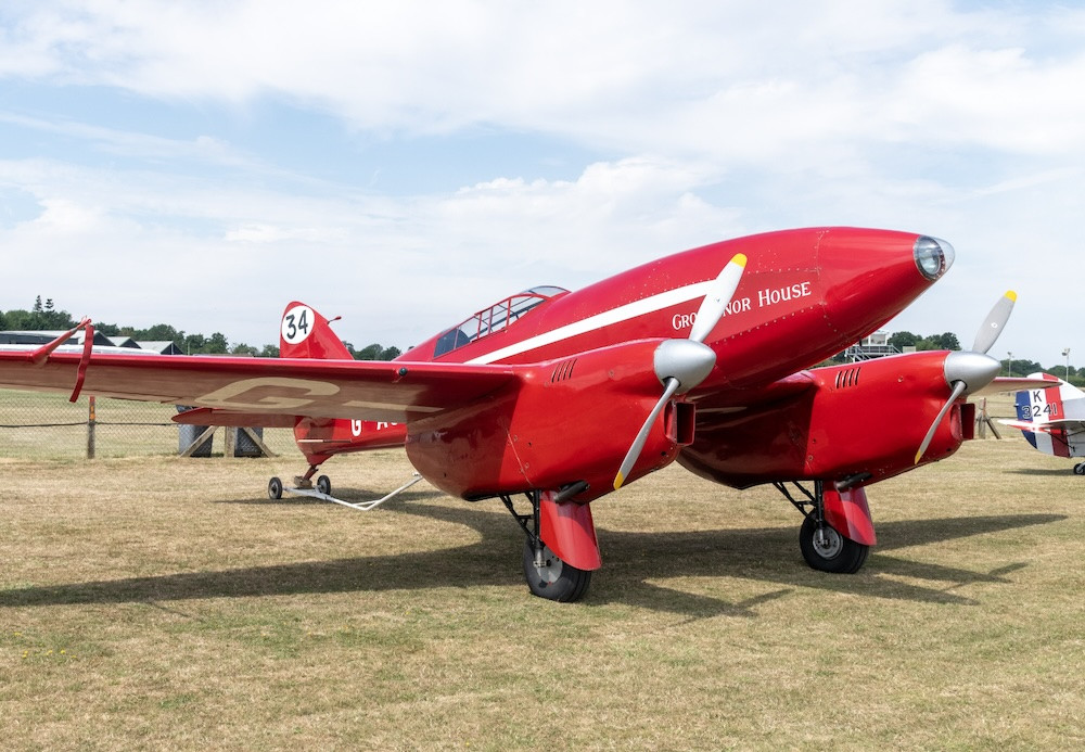 Vintage DH88 racer to be restored after another damaging landing accident