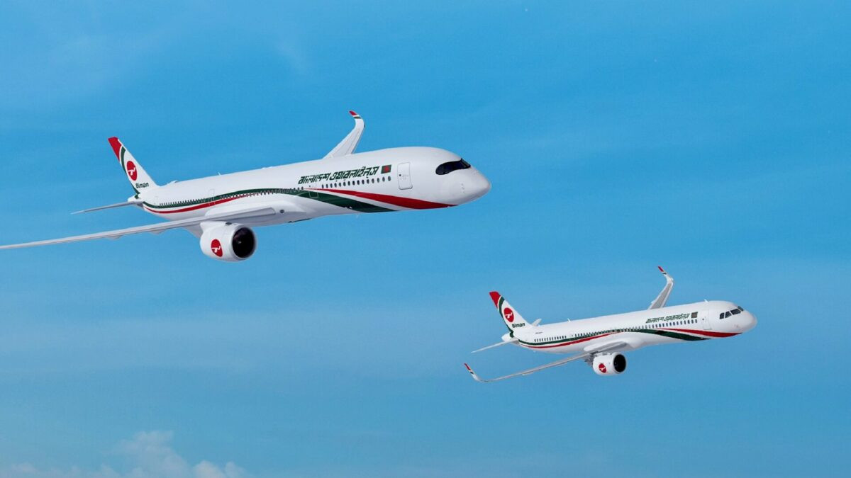 Biman Bangladesh places firm order for 10 Airbus jets