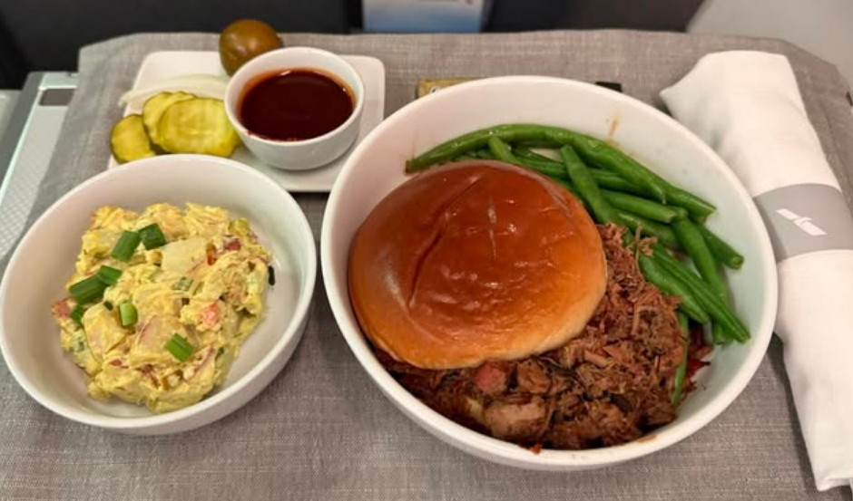 American Airlines Brings Texas Barbecue To First Class On Every Domestic Meal Flight From Dallas