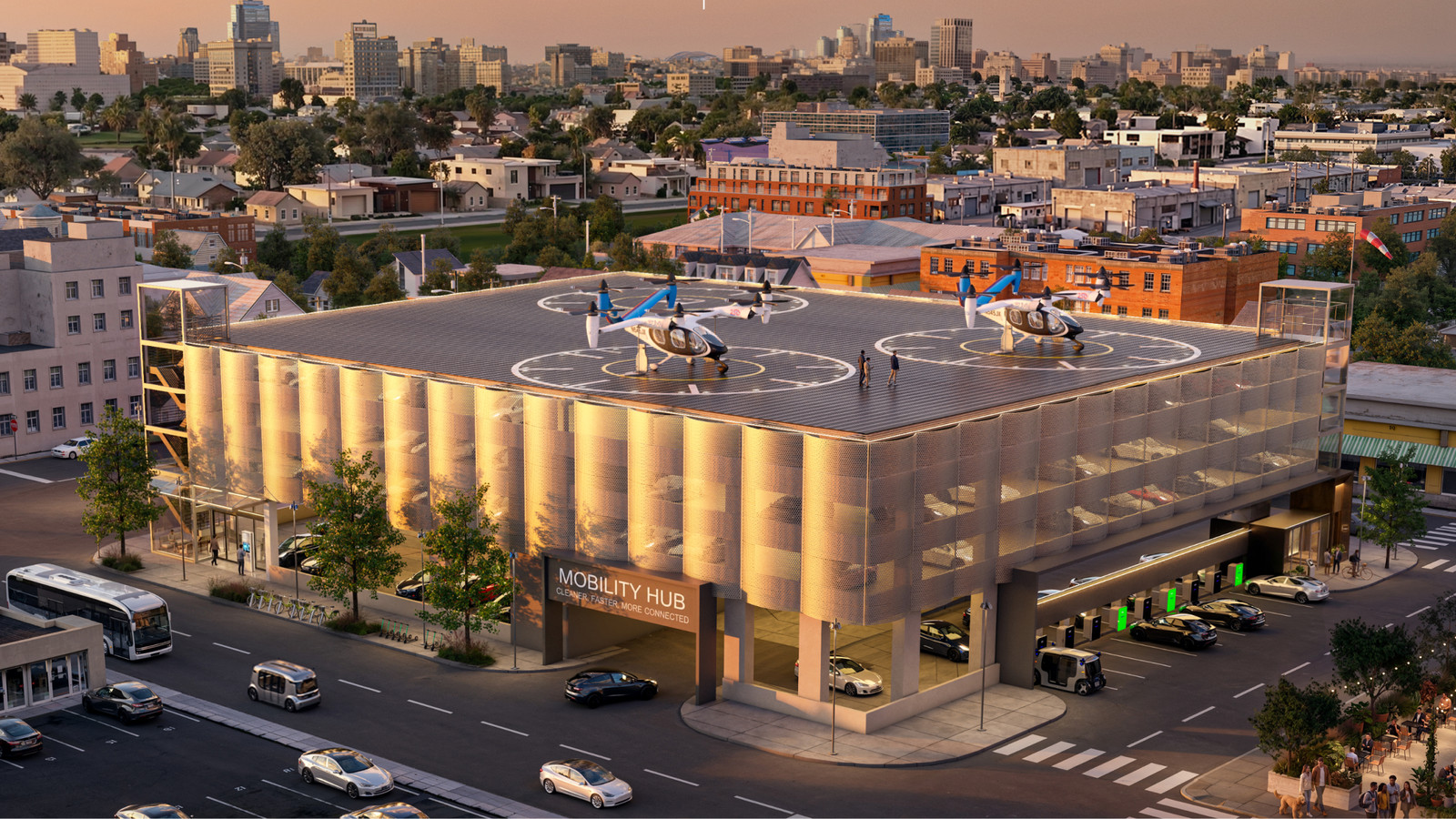 Joby Teams With Ex-Uber CEO to Build Air Taxi Vertiports