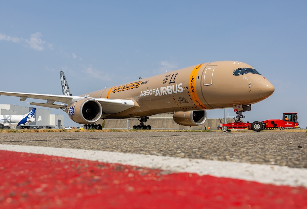 Airbus reveals order for eight more A350Fs as maiden flight nears