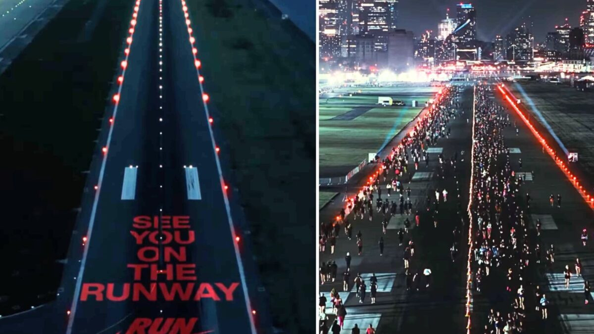 London City Airport runway turns into race track for Nike After Dark women’s run