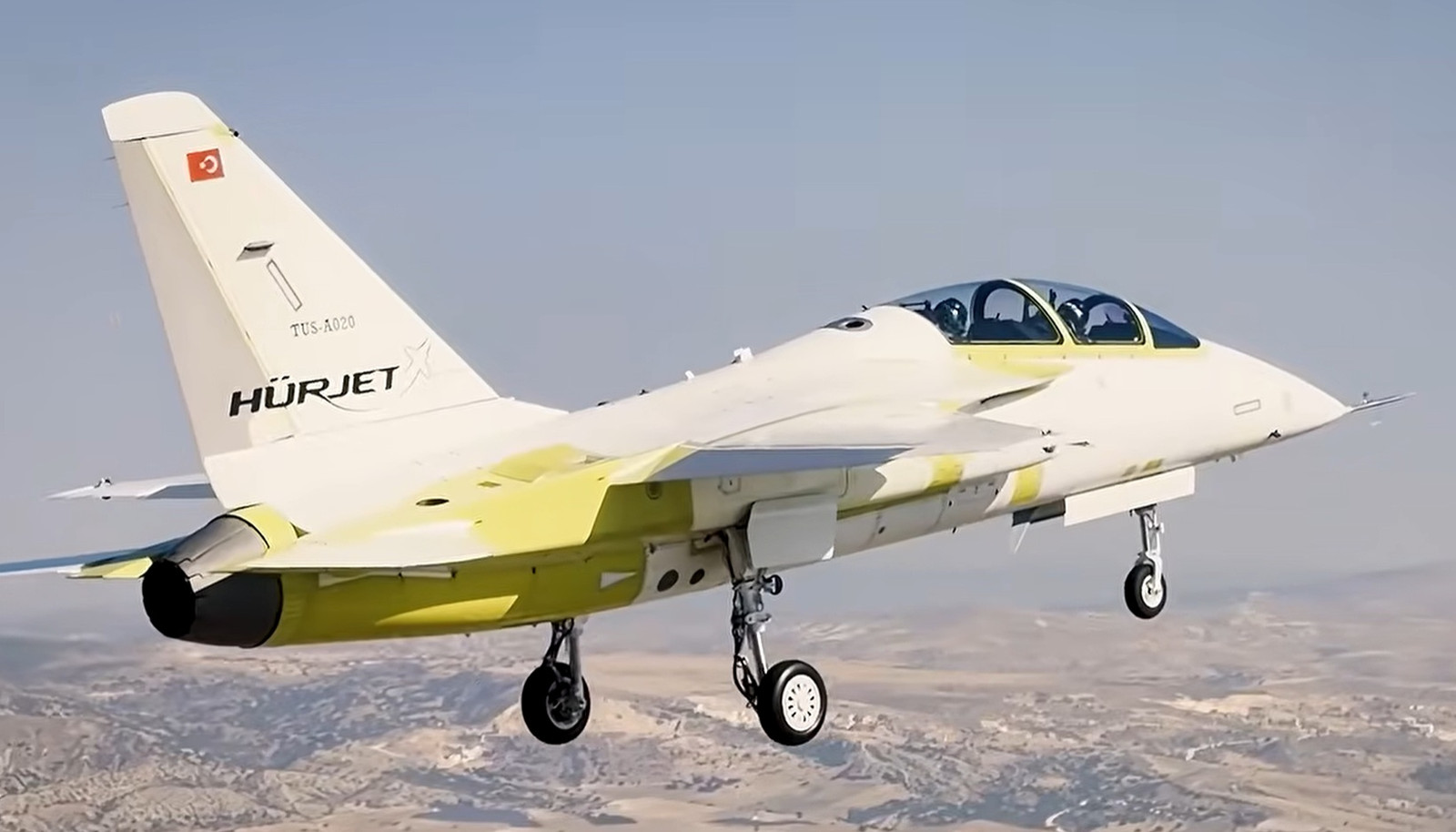 First Hurjet for Turkish air force conducts maiden sortie