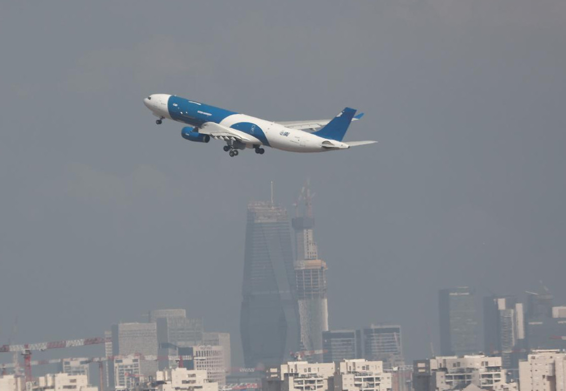IAI’s initial converted A330-300 freighter carries out maiden flight