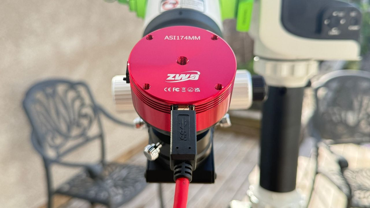 This ZWO astronomy camera is perfect for solar and lunar imaging