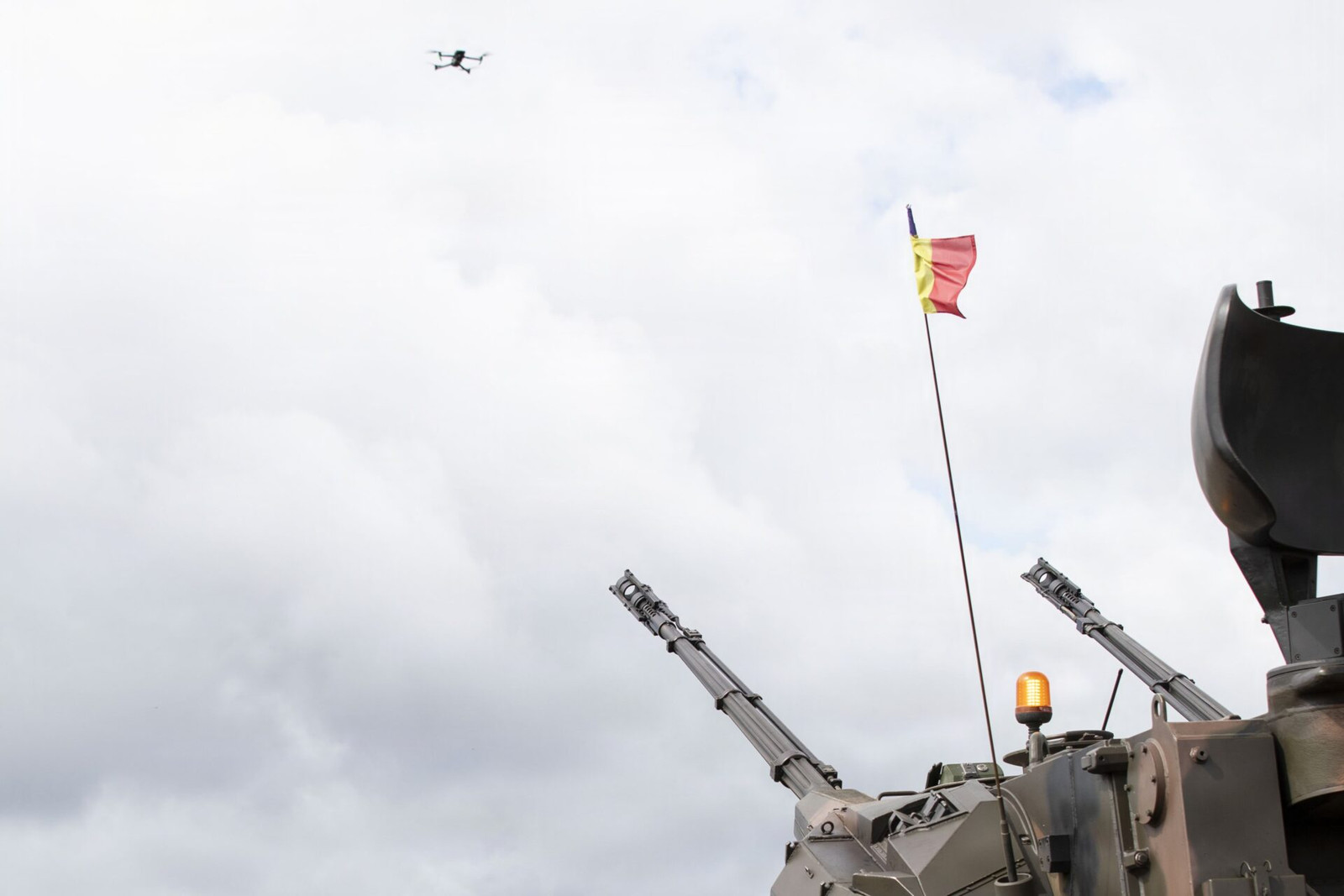 Romanian Gepard tracks US Army drone in Poland counter-drone drill