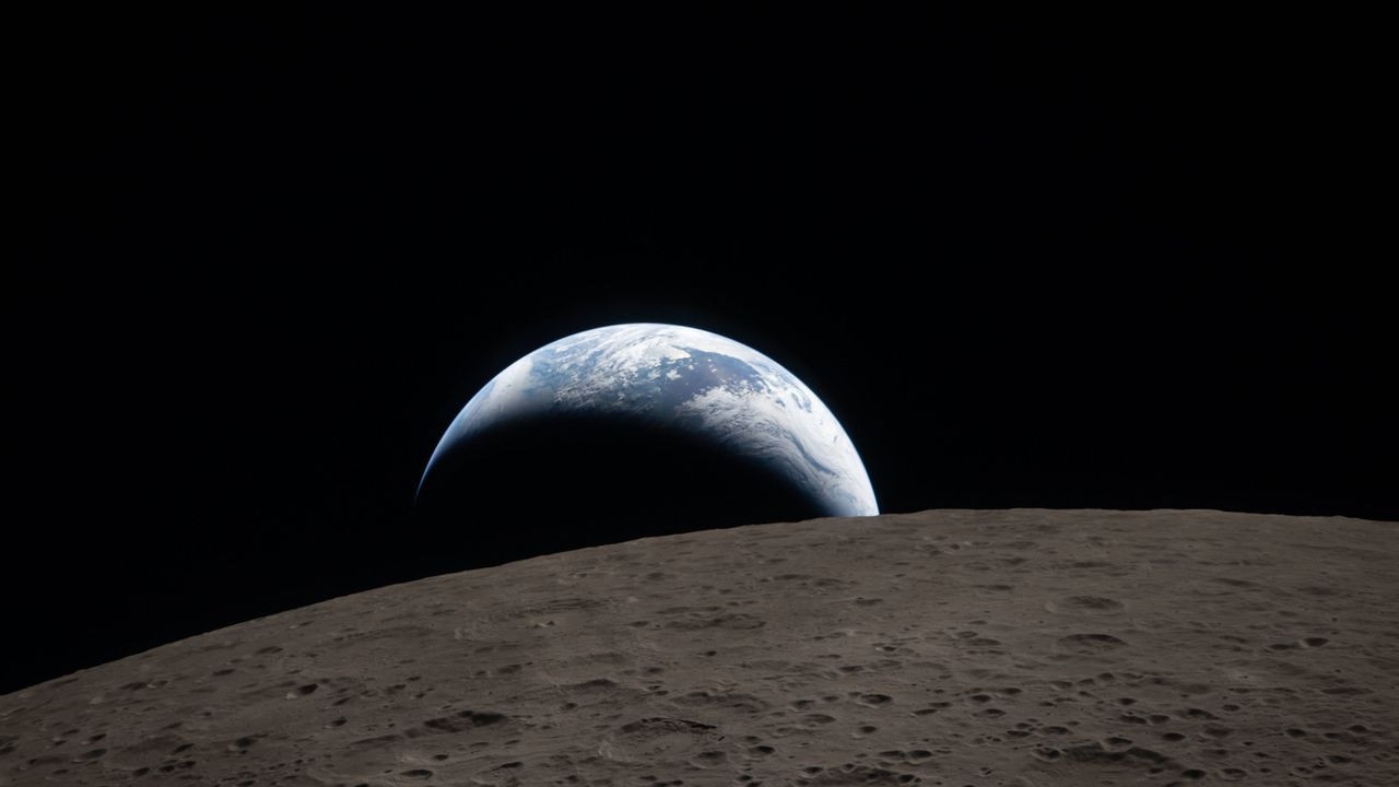 The battlefield now extends all the way to the moon, U.S. military's highest-ranking officer says