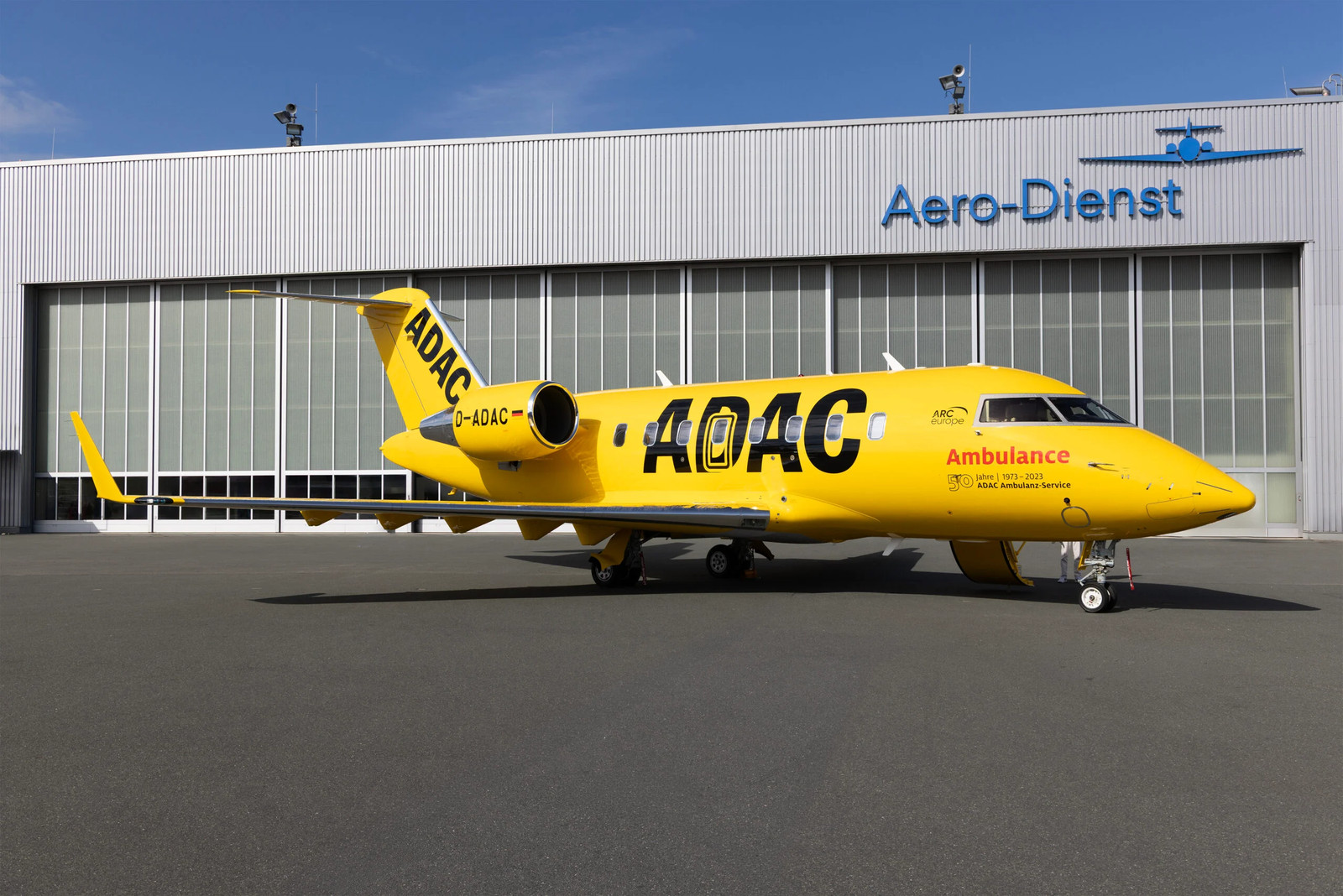 Aero-Dienst takes delivery of first CF34-powered Challenger