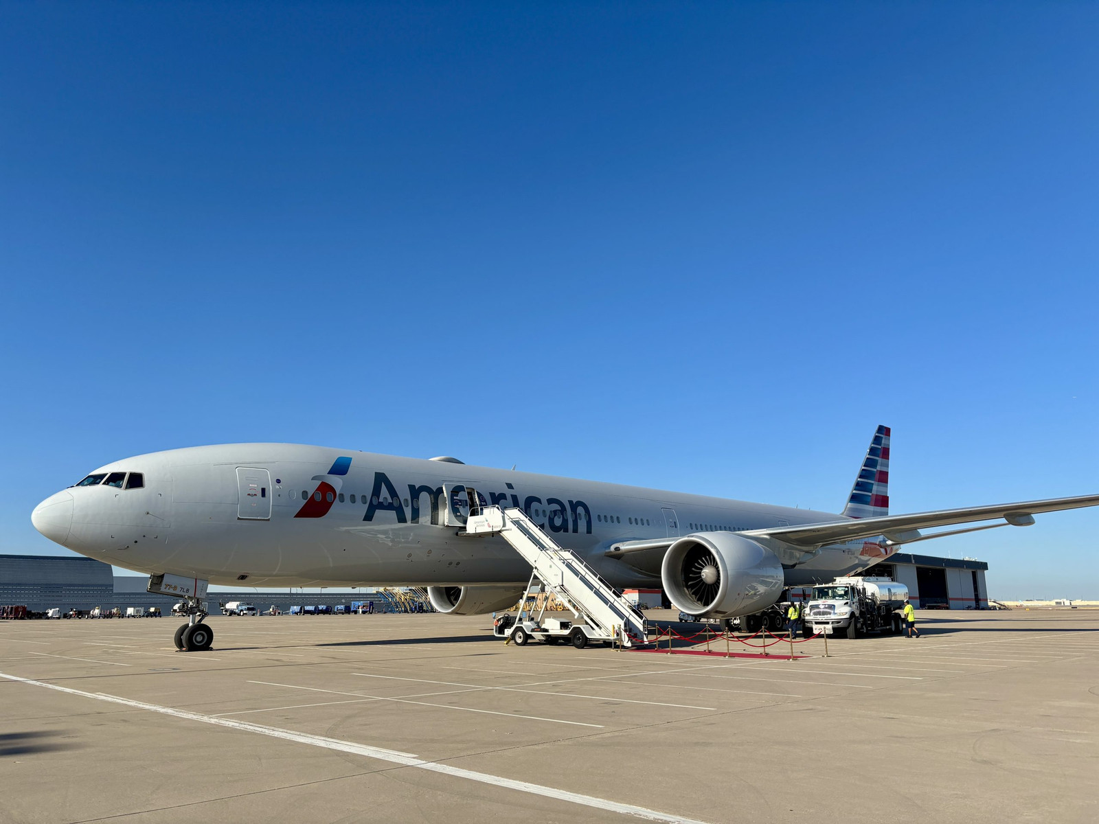 American plays premium catch-up with refurbished 777-300ER