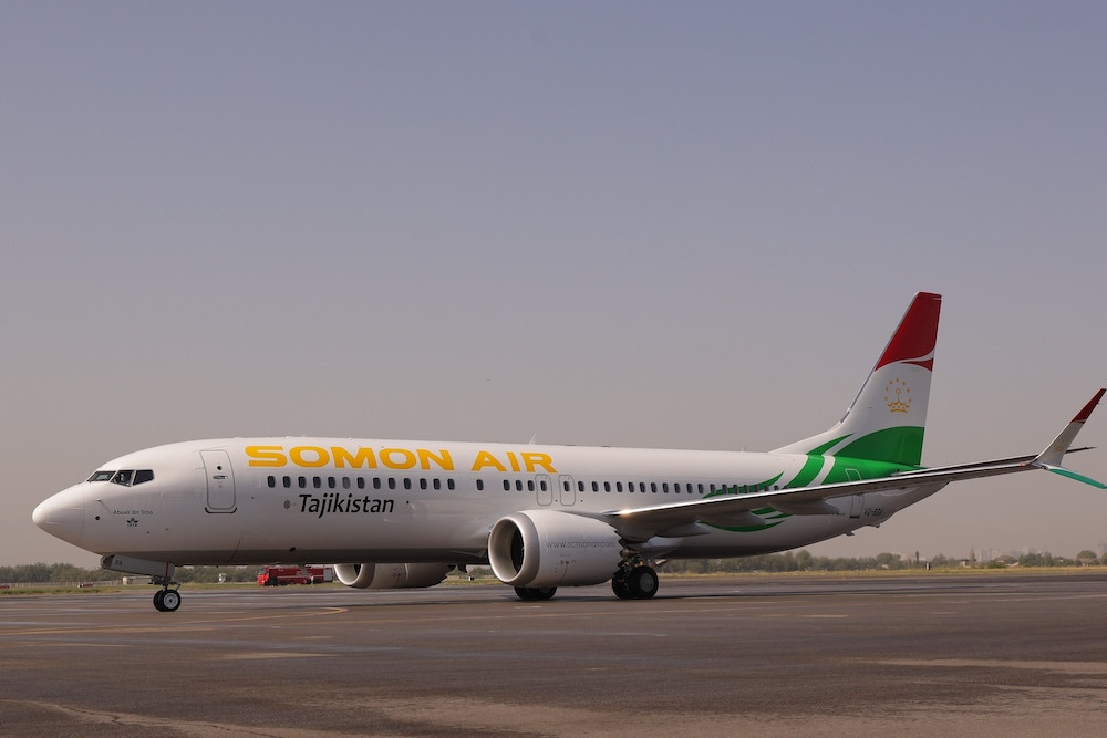 Tajikistan’s Somon Air receives first 737 Max