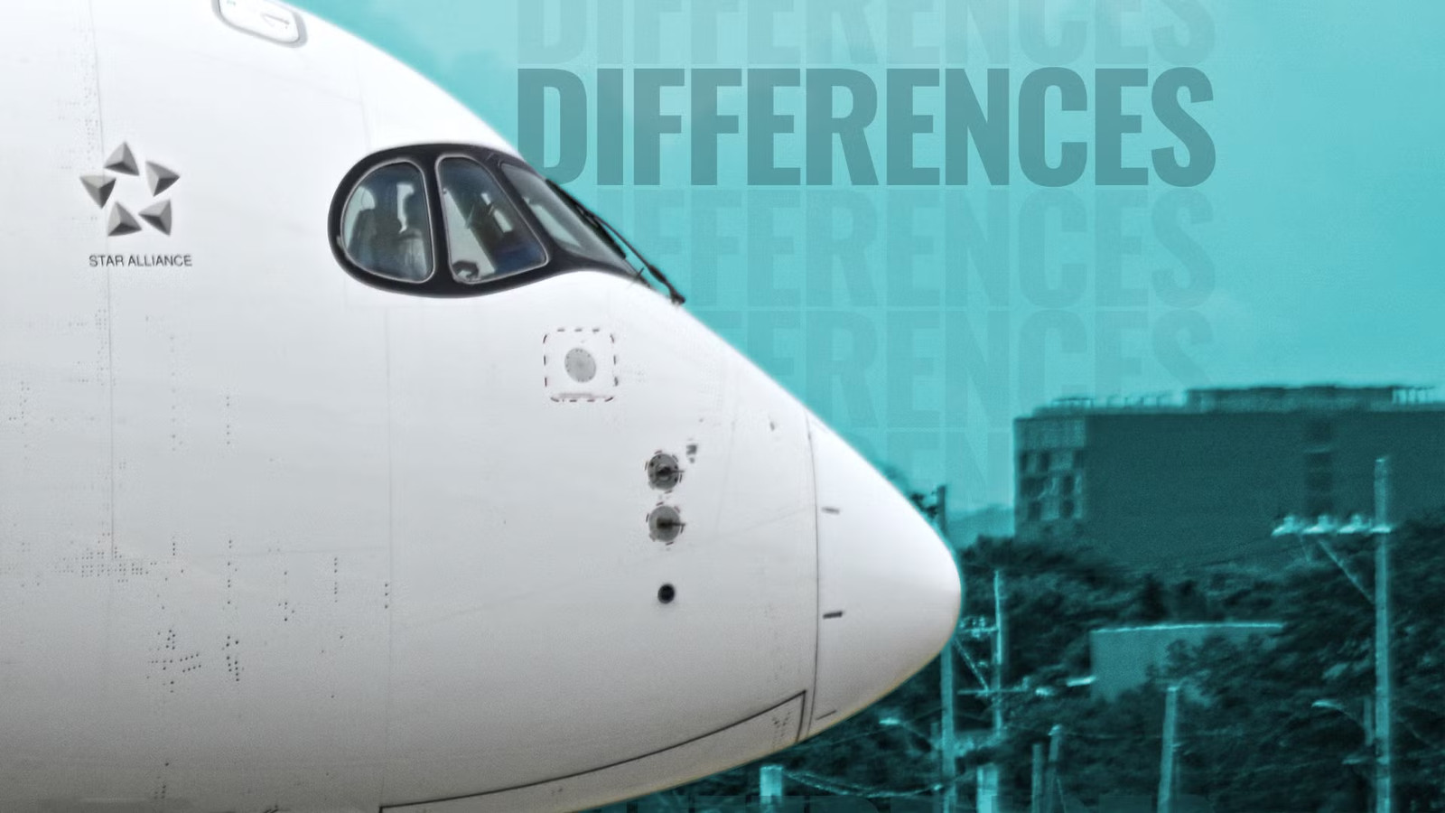 How Airbus Aircraft Noses Differ To Boeing's