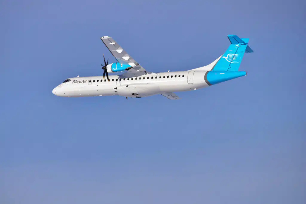 Rise Air adds fourth ATR 72-600