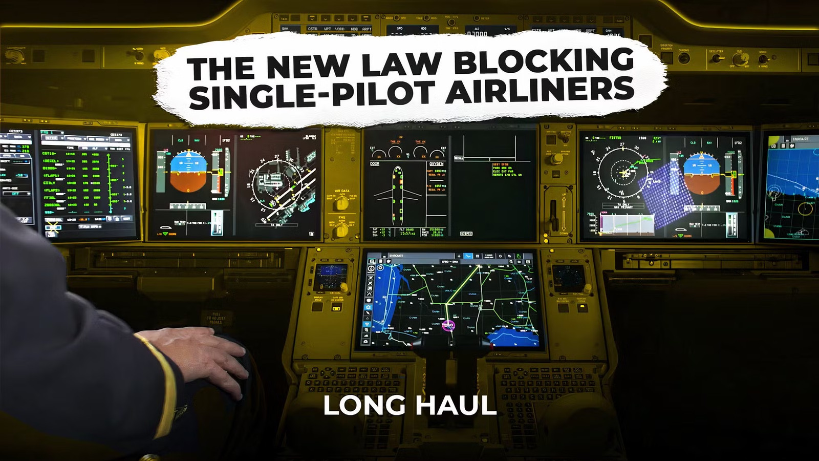 The New US Law That Killed Airbus' Single-Pilot Plan