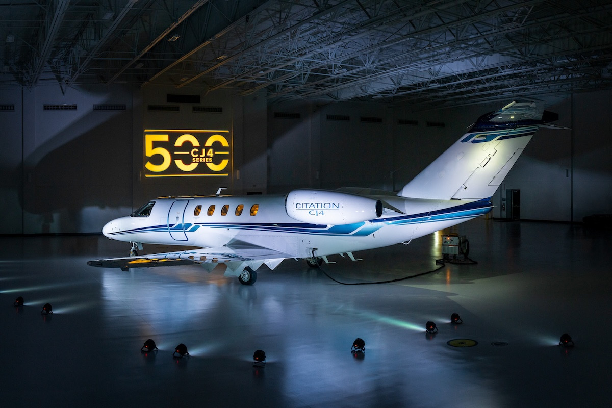 Textron Aviation delivers 500th Cessna Citation CJ4 series aircraft