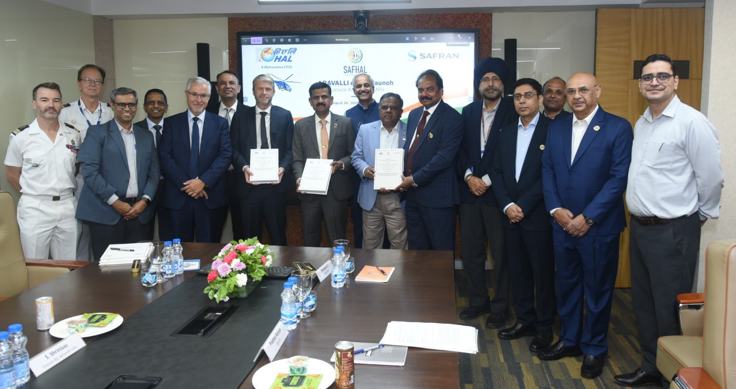 HAL, Safran sign contract for powerful new helicopter engine