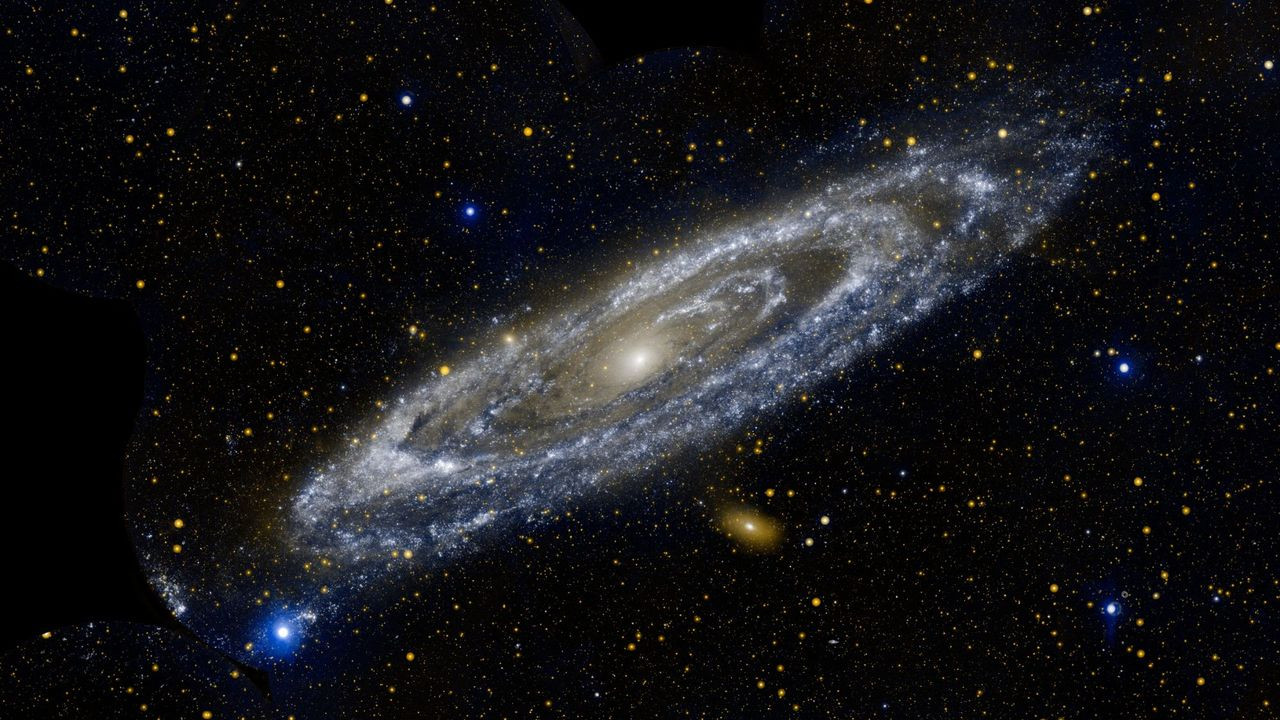 The Andromeda galaxy may be getting bullied by a smaller galactic neighbor, scientists find