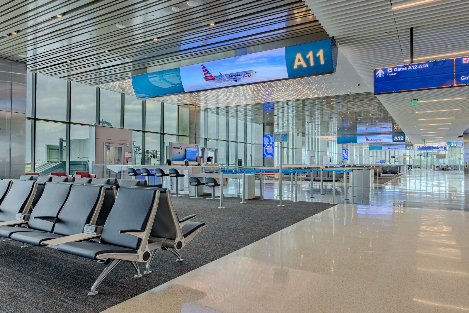DFW Opens New Gates in Terminal A