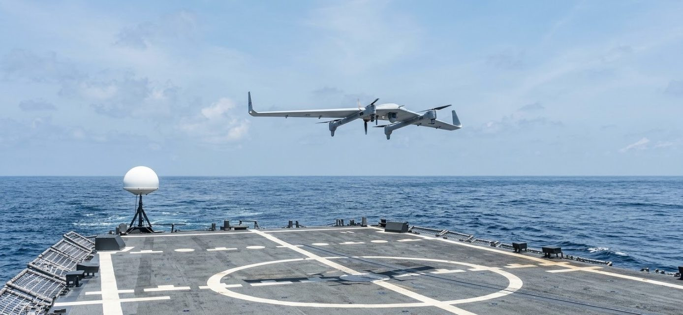 Baykar completes at-sea flight test of Kalkan VTOL UAV