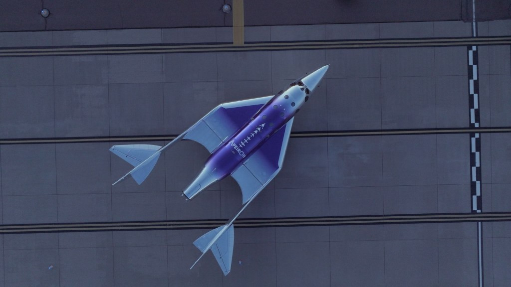 Virgin Galactic Flies First Delta-Class Spaceplane, Plots Return in 2027