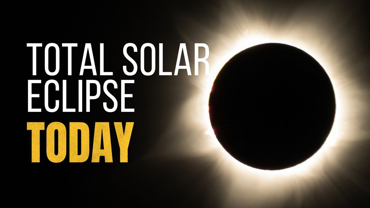 A total solar eclipse will darken the sky for millions today! Here's what you need to know