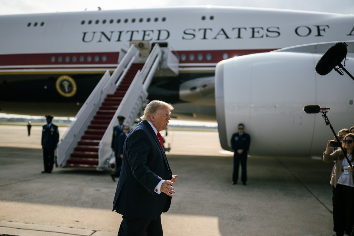 Trump says Qatar-gifted Air Force One will be taken out of service for upgrades