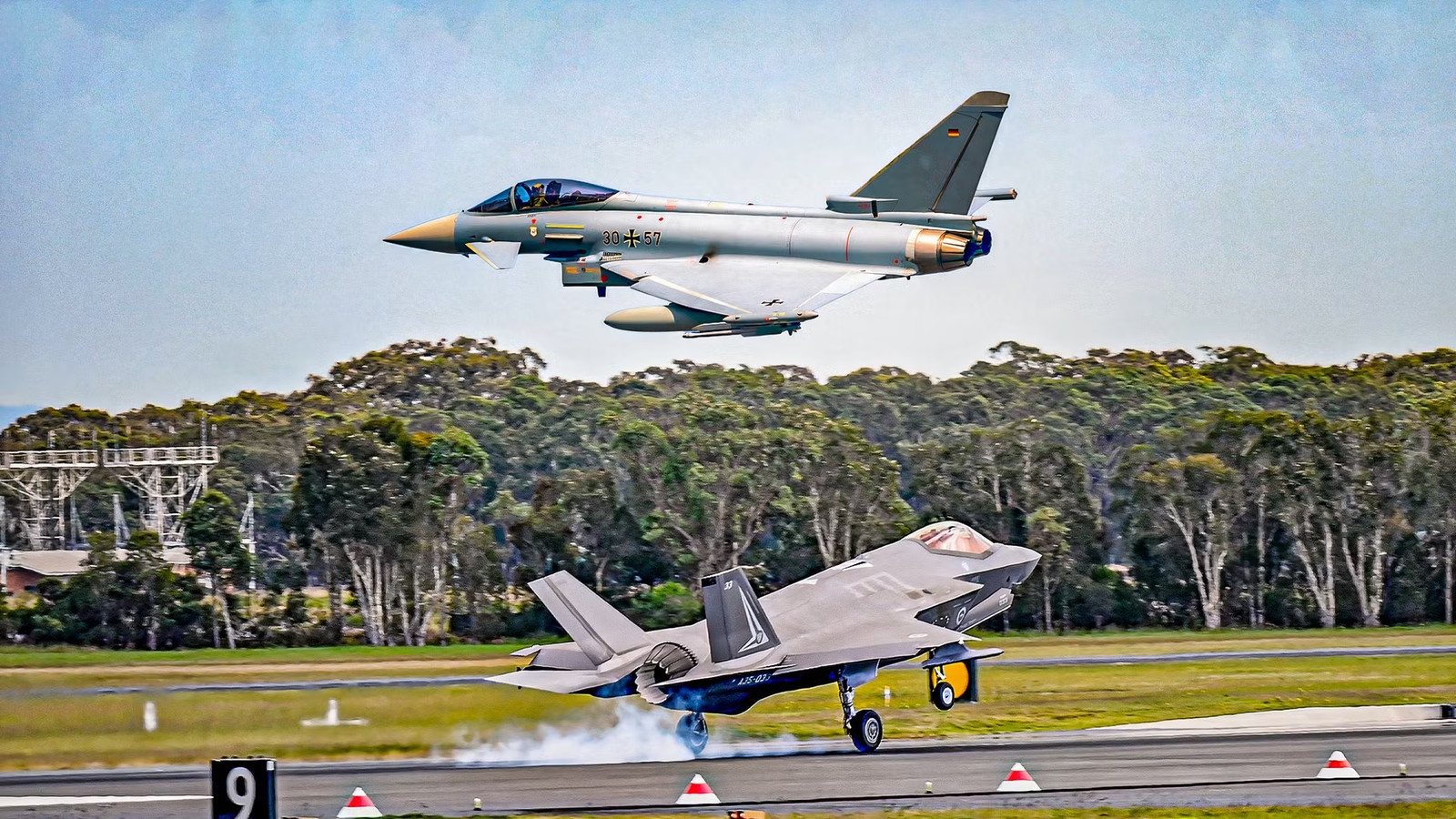 How The F-35 Stacks Up Against The Eurofighter Typhoon In 2026