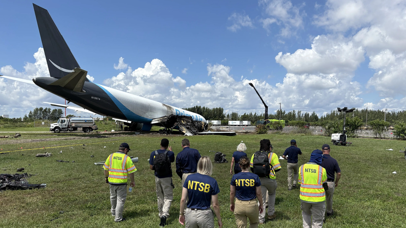 NTSB Provides First Update on Fatal Amazon Prime Air Crash