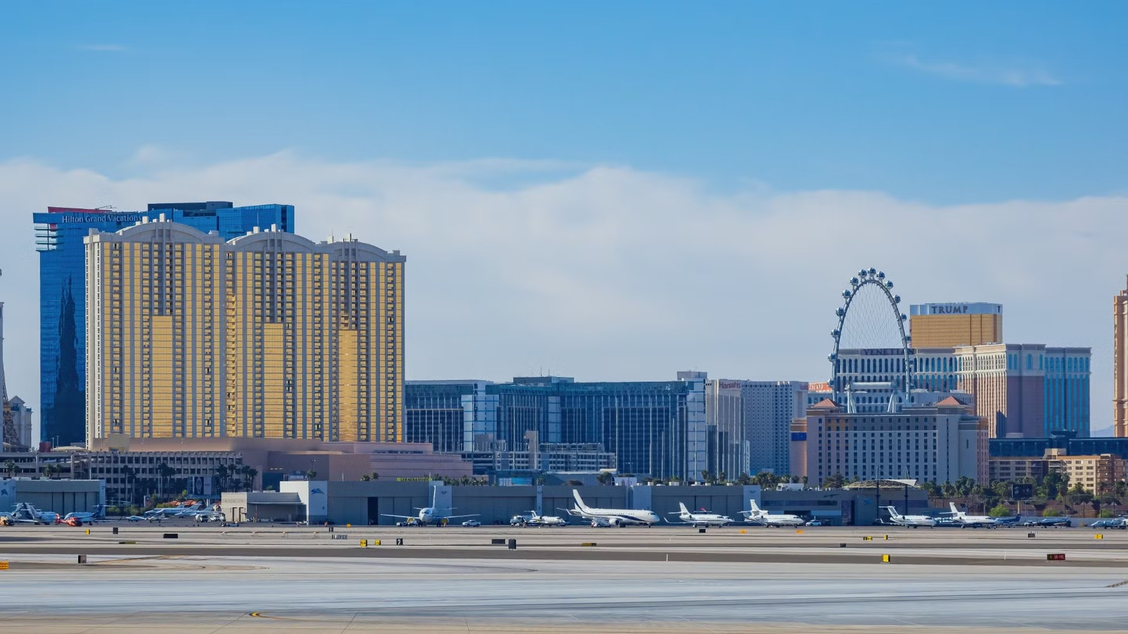 Harry Reid International Airport Closes 2 Runways After Private Jet Aborts Takeoff, Veers Off