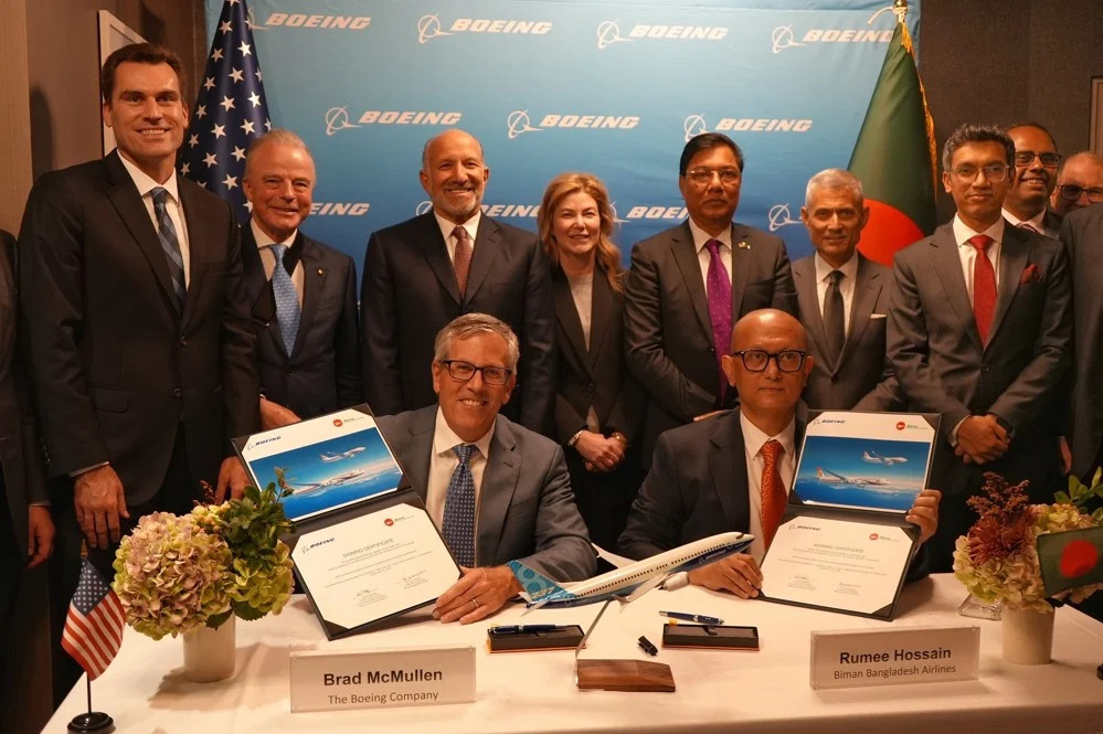 Biman boosts fleet with 11 new Boeing aircraft