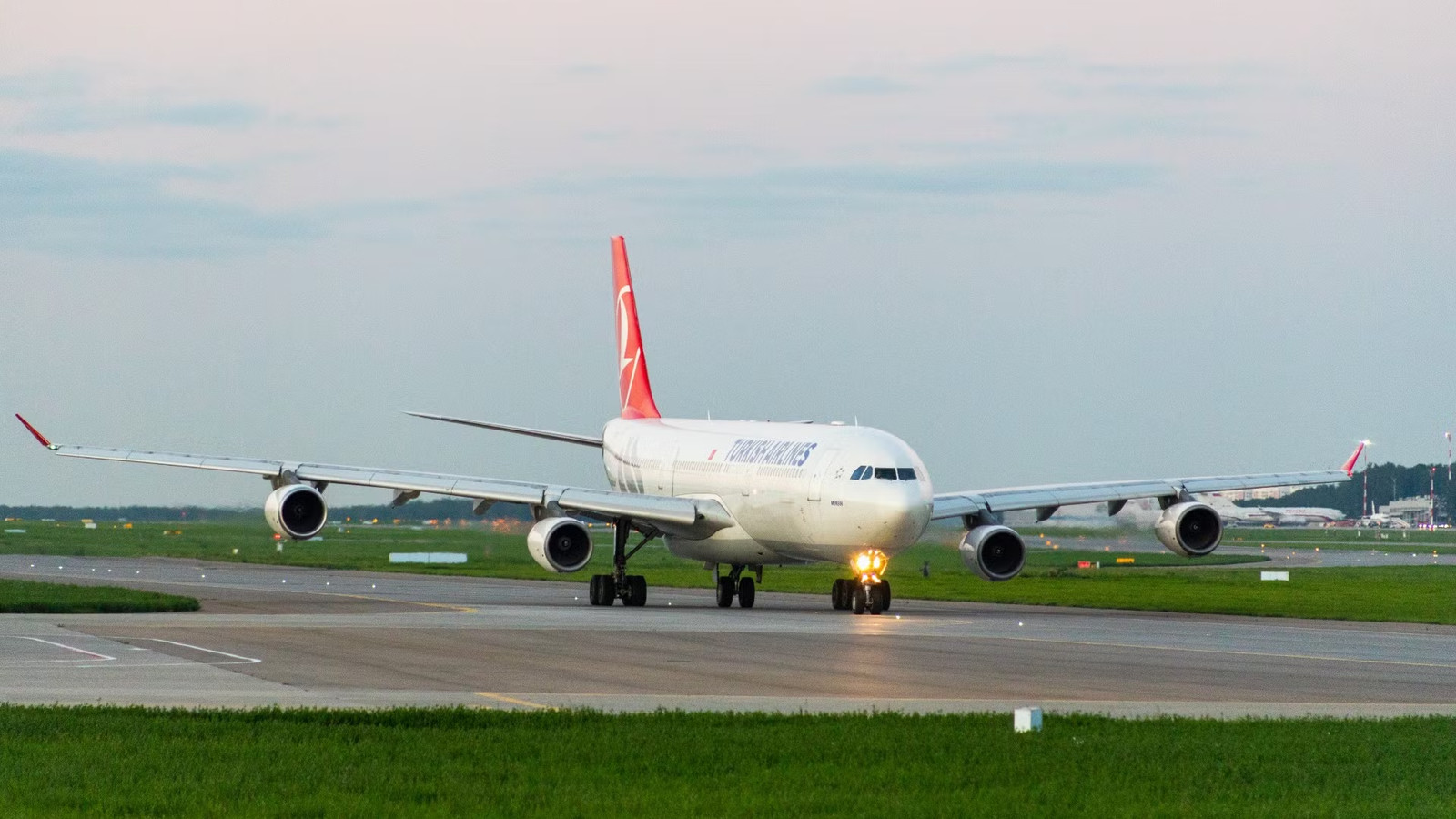 Tail Collapses As Preserved Airbus A340 Catches Fire At Turkish Museum