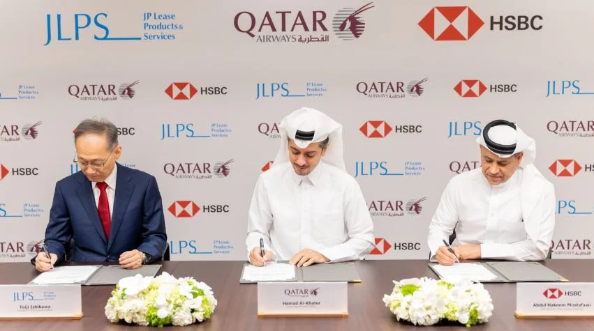 Qatar Airways secures JOLCO financing for three Boeing 787-9s