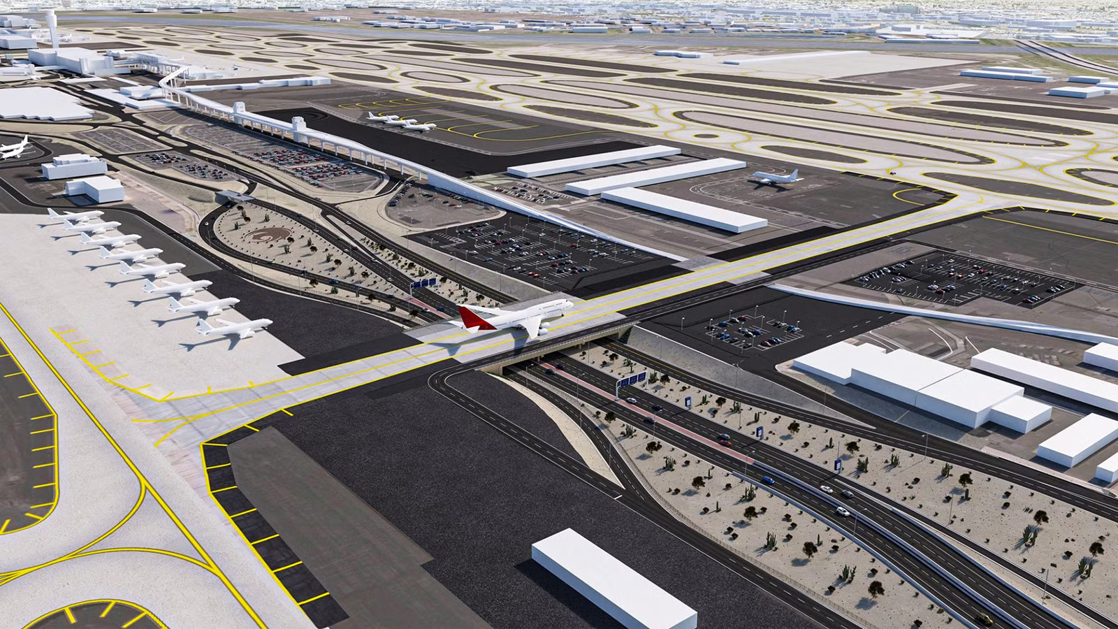 Phoenix Sky Harbor's $332 Million Taxiway Bridge Is A Live Test Of How America Funds Airports