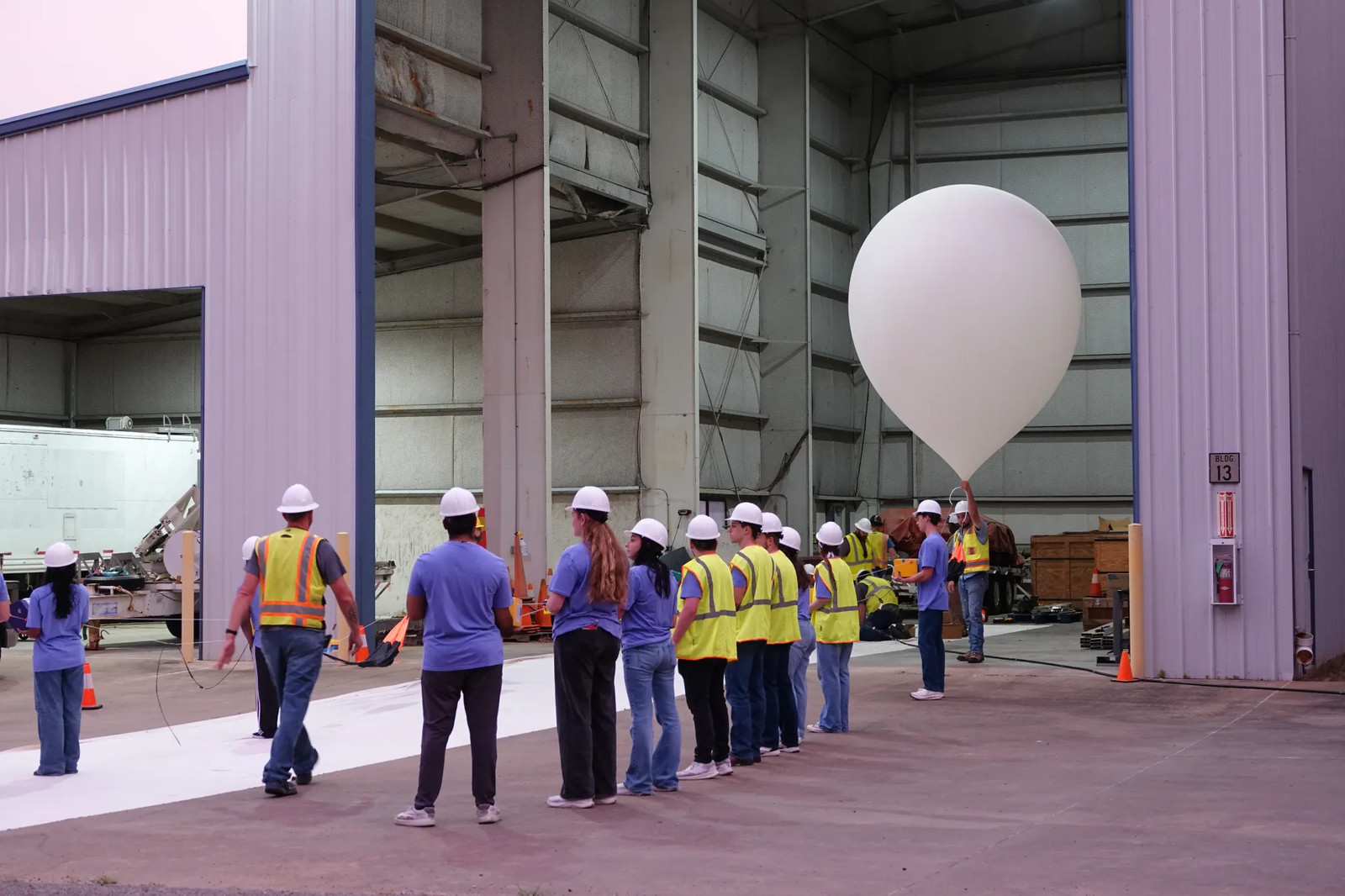 Louisiana Students Loft Payloads from NASA Balloon Facility in Texas
