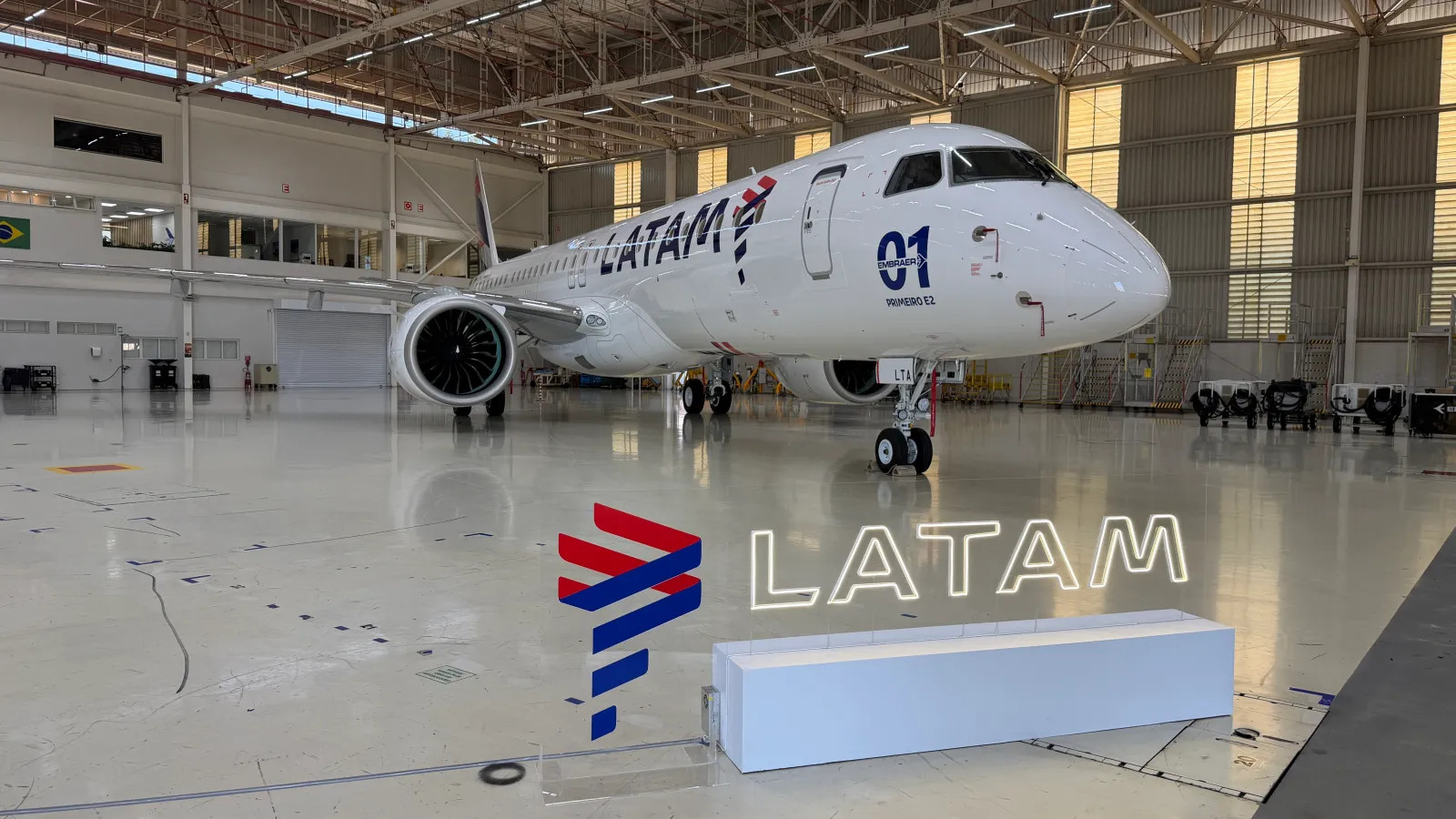 LATAM Takes Delivery of Its First E195-E2 Aircraft