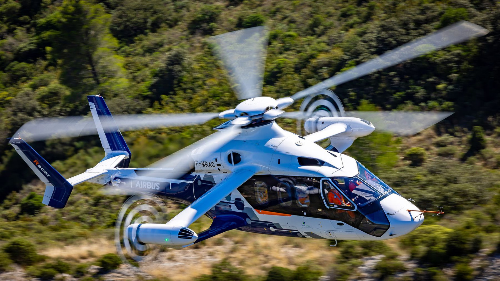 Airbus Helicopters’ Racer demonstrator speeds through nap-of-the-earth testing