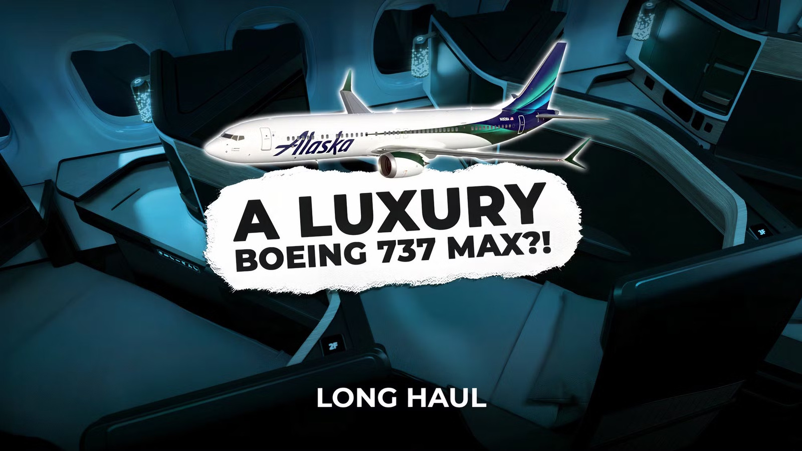 Alaska Airlines Is Bringing Real Lie-Flat Beds To The Boeing 737 MAX 10!
