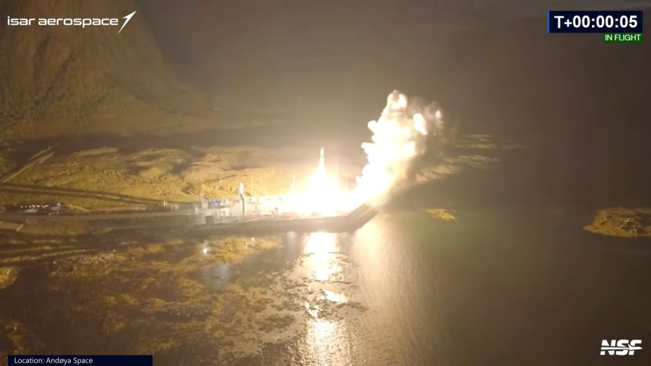 Private German rocket makes history, reaches orbit from European soil