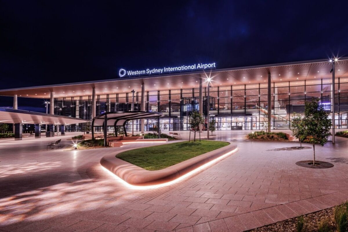 Western Sydney Airport opens as first Jetstar flight hits the runway