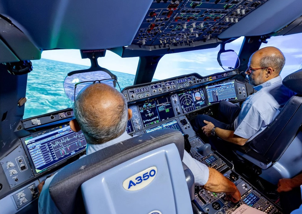 Simulations prepare A350F test crews as freighter nears first flight