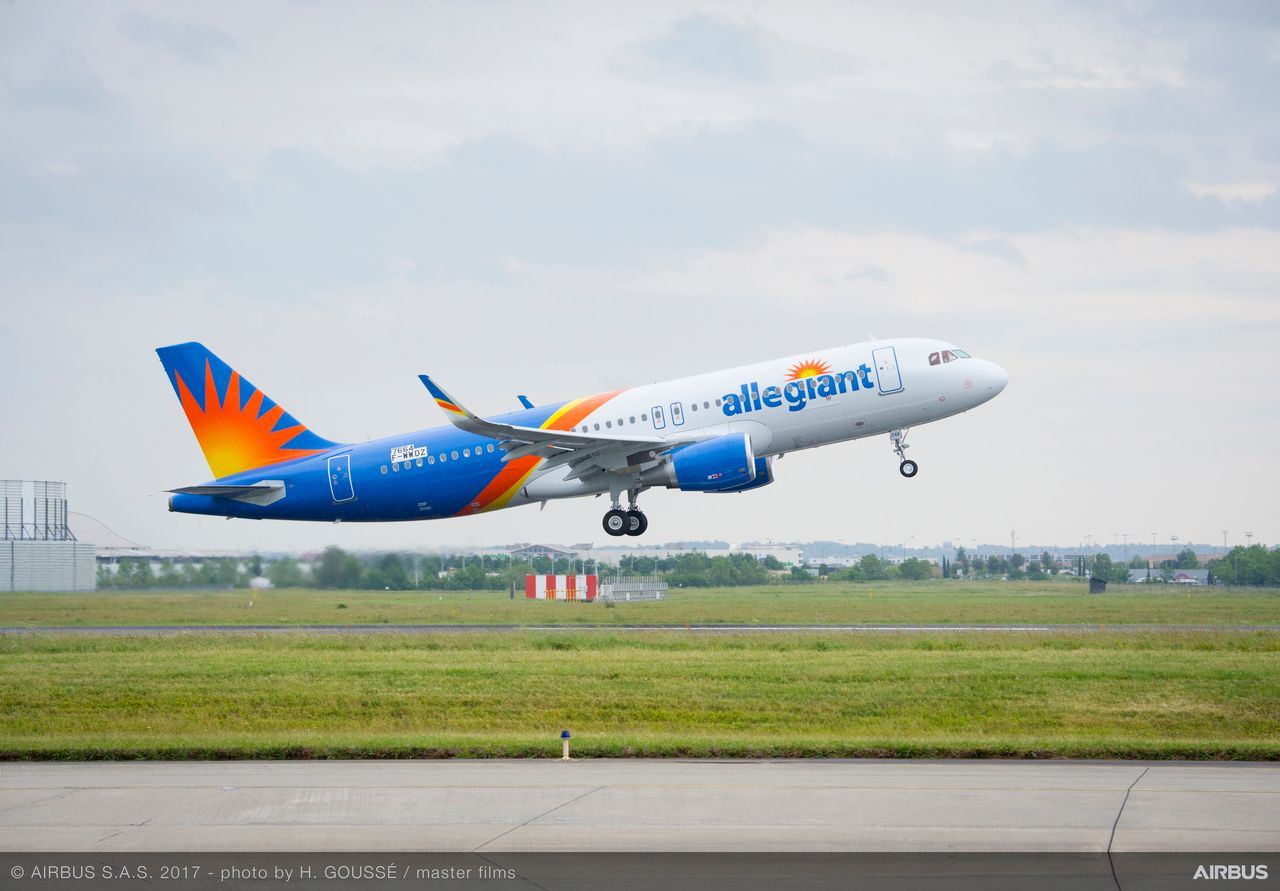 Allegiant Air to add first premium seats