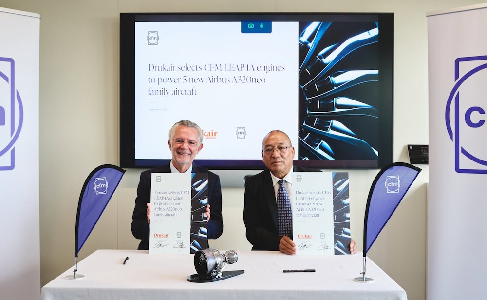 Drukair stays with CFM to power A321XLRs